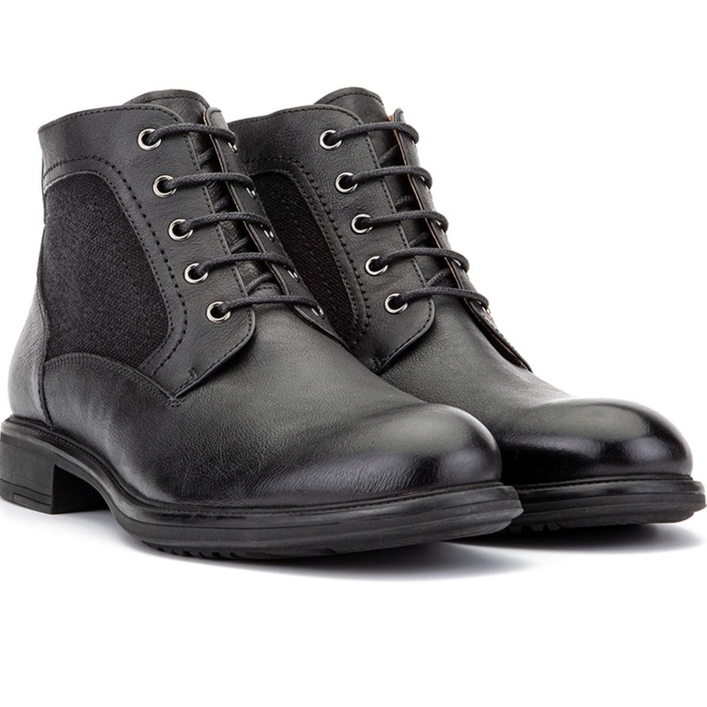 VINTAGE FOUNDRY DANFORTH BLACK BOOTS! SZ 13. NWOT/BOX.